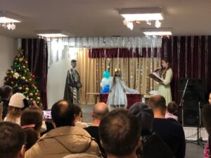 Подробнее о статье Театрализованное Рождественское представление прошло в с.Молоди м.о. Чехов
