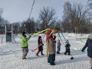 Подробнее о статье Масленичные вечерки прошли в парке «Дубки»м.о. Чехов