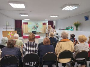 Подробнее о статье В с. Молоди м. о. Чехов  прошёл вечер отдыха «С улыбкой по жизни» для старшего поколения, приуроченный ко Дню семьи, любви и верности.